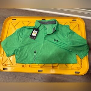 Under Armour Vibrant Green Polo